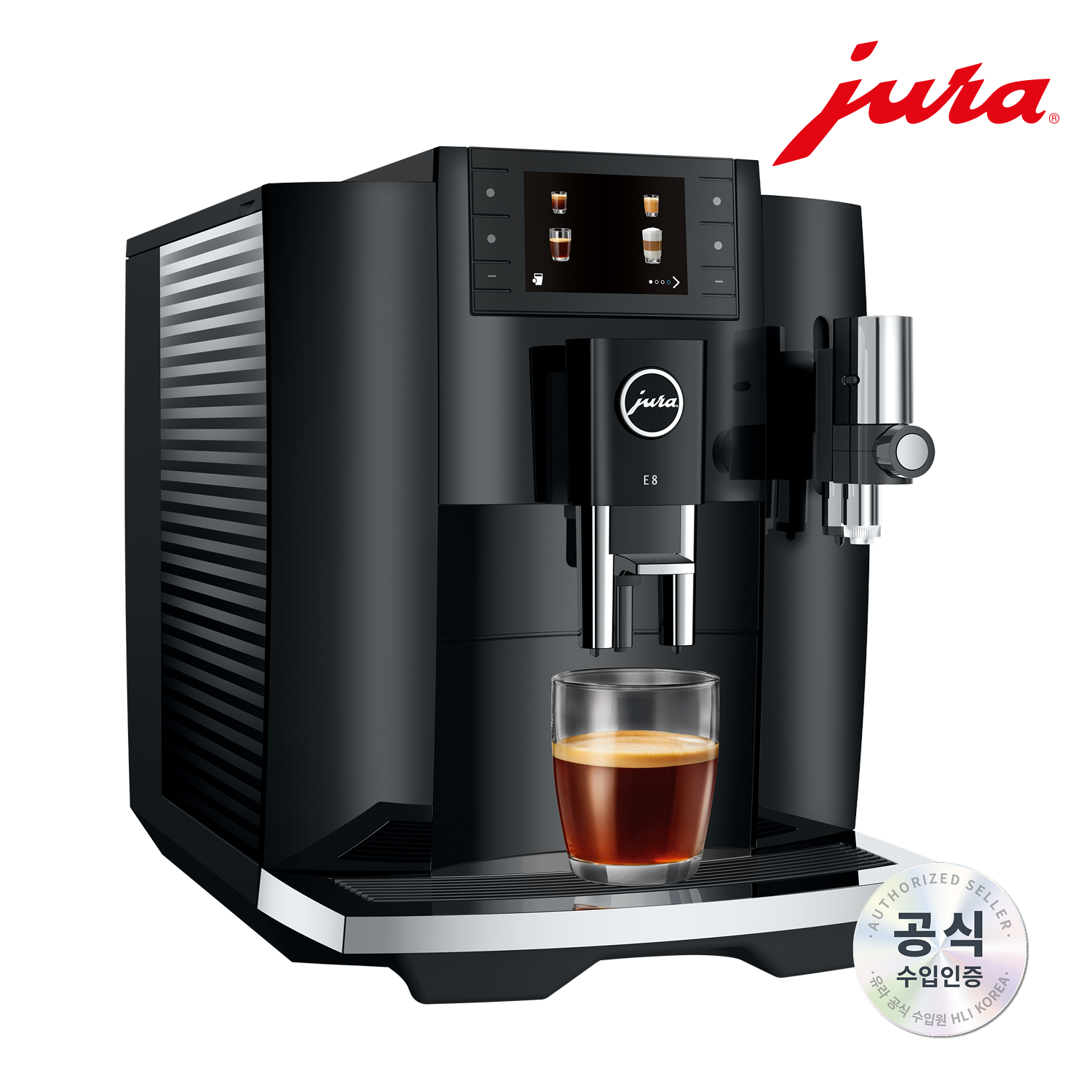 전자동 커피머신 E8 G3 PianoBlack