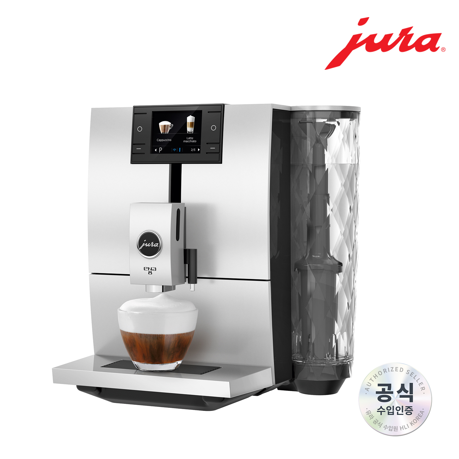JURA [단종 특가] 전자동 커피머신 ENA8_Black