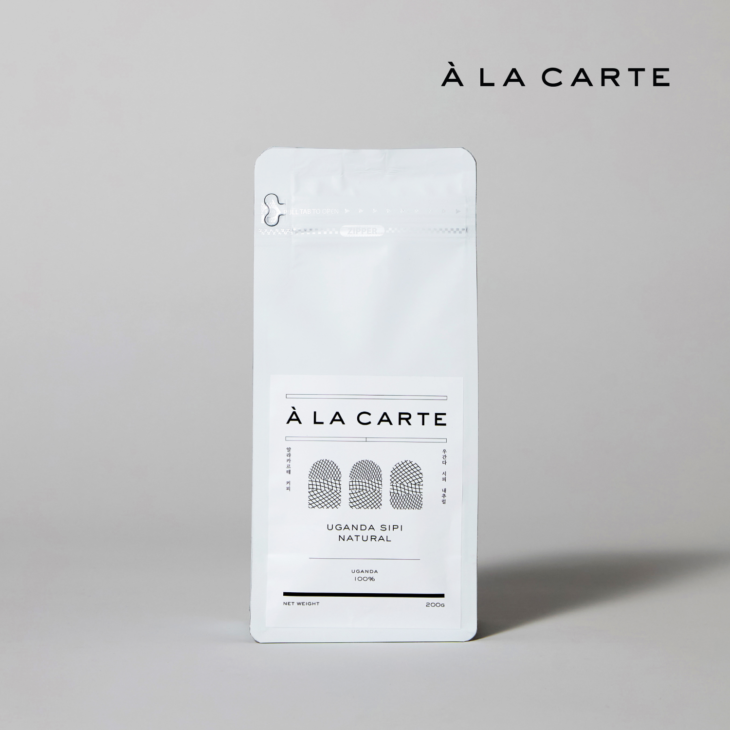 a la carte 싱글오리진 우간다 시피 내추럴 200g